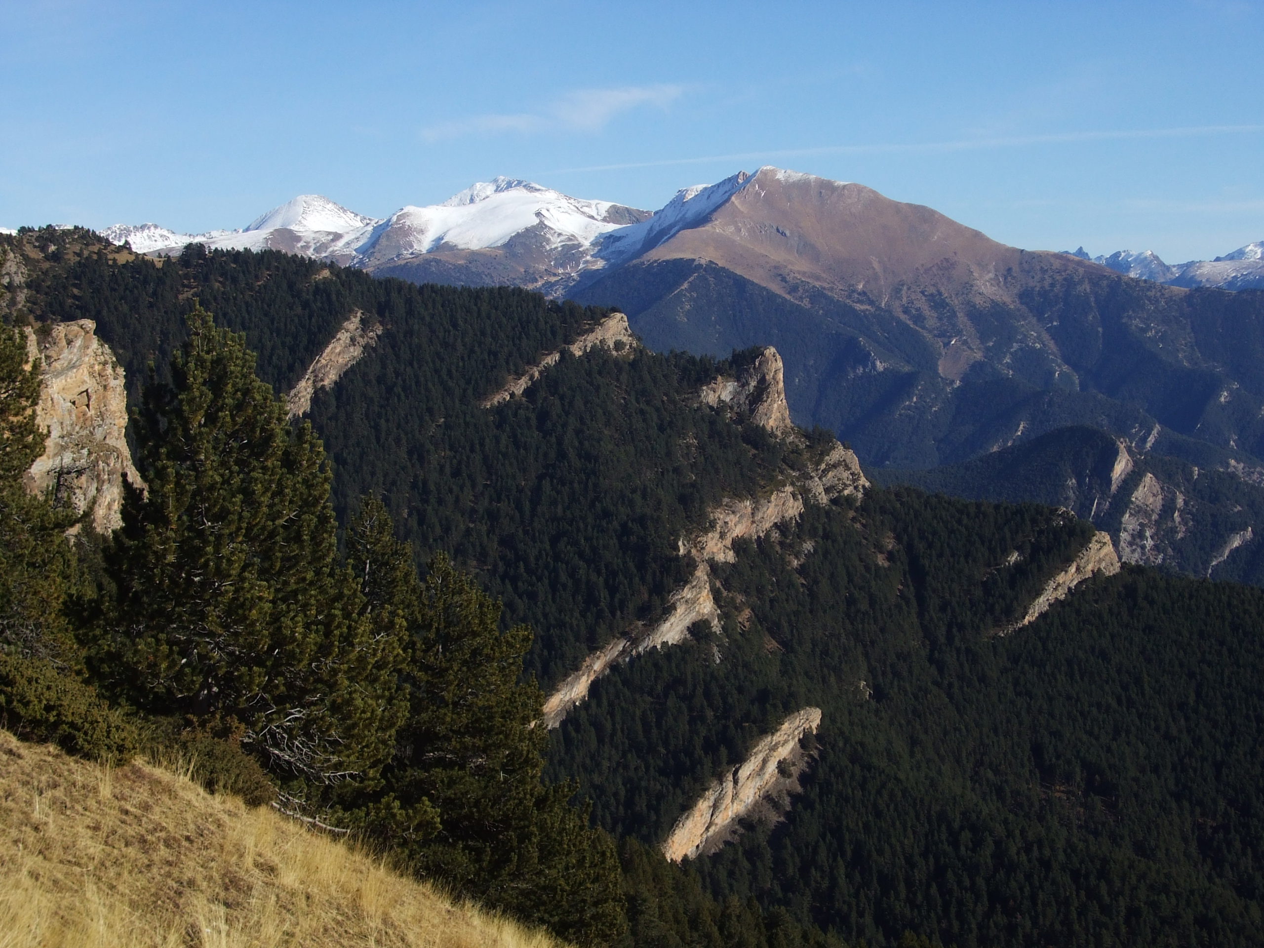 coll de la botella al roc de l'àliga i el casamanya