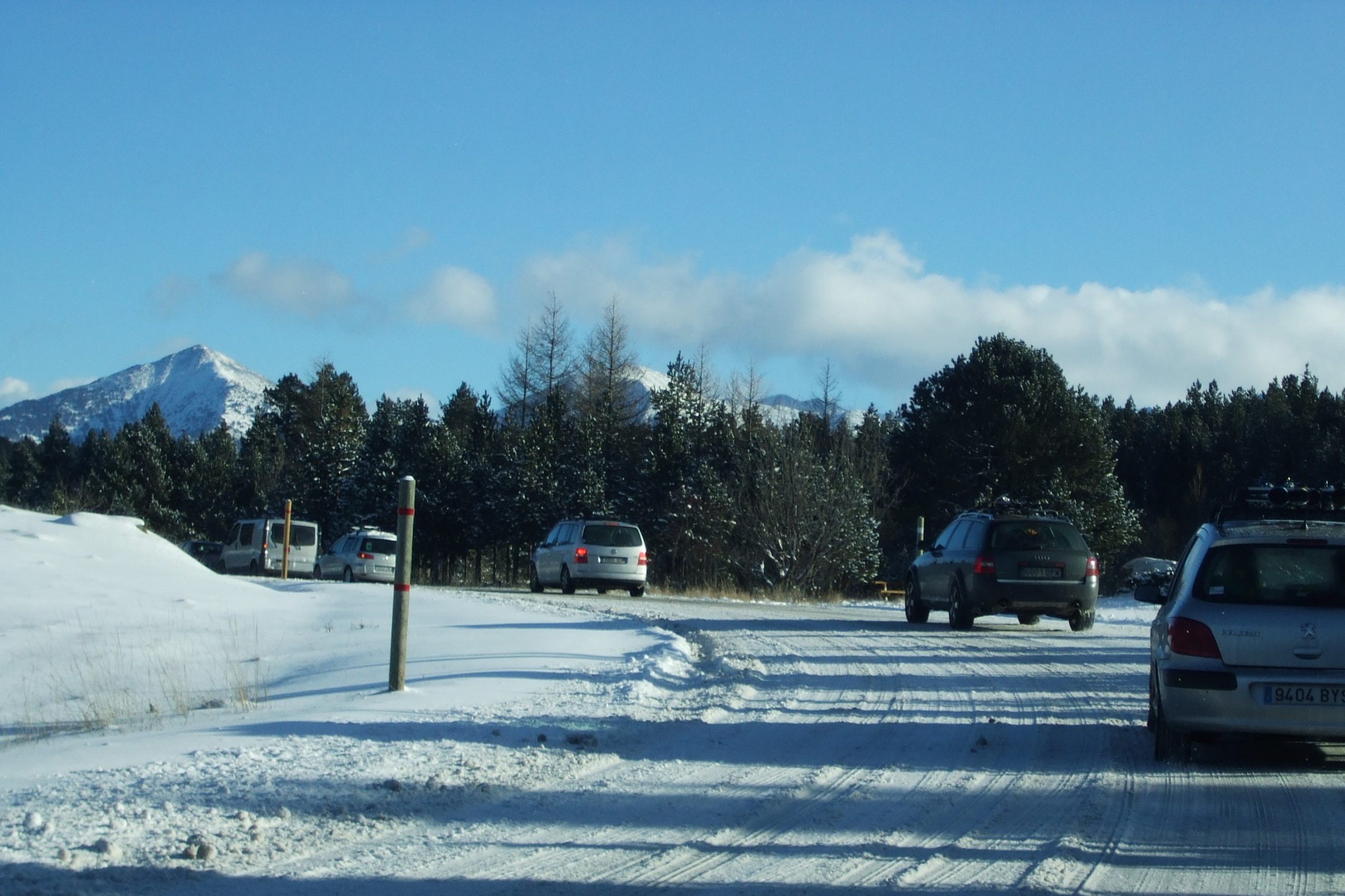 els angles, carretera