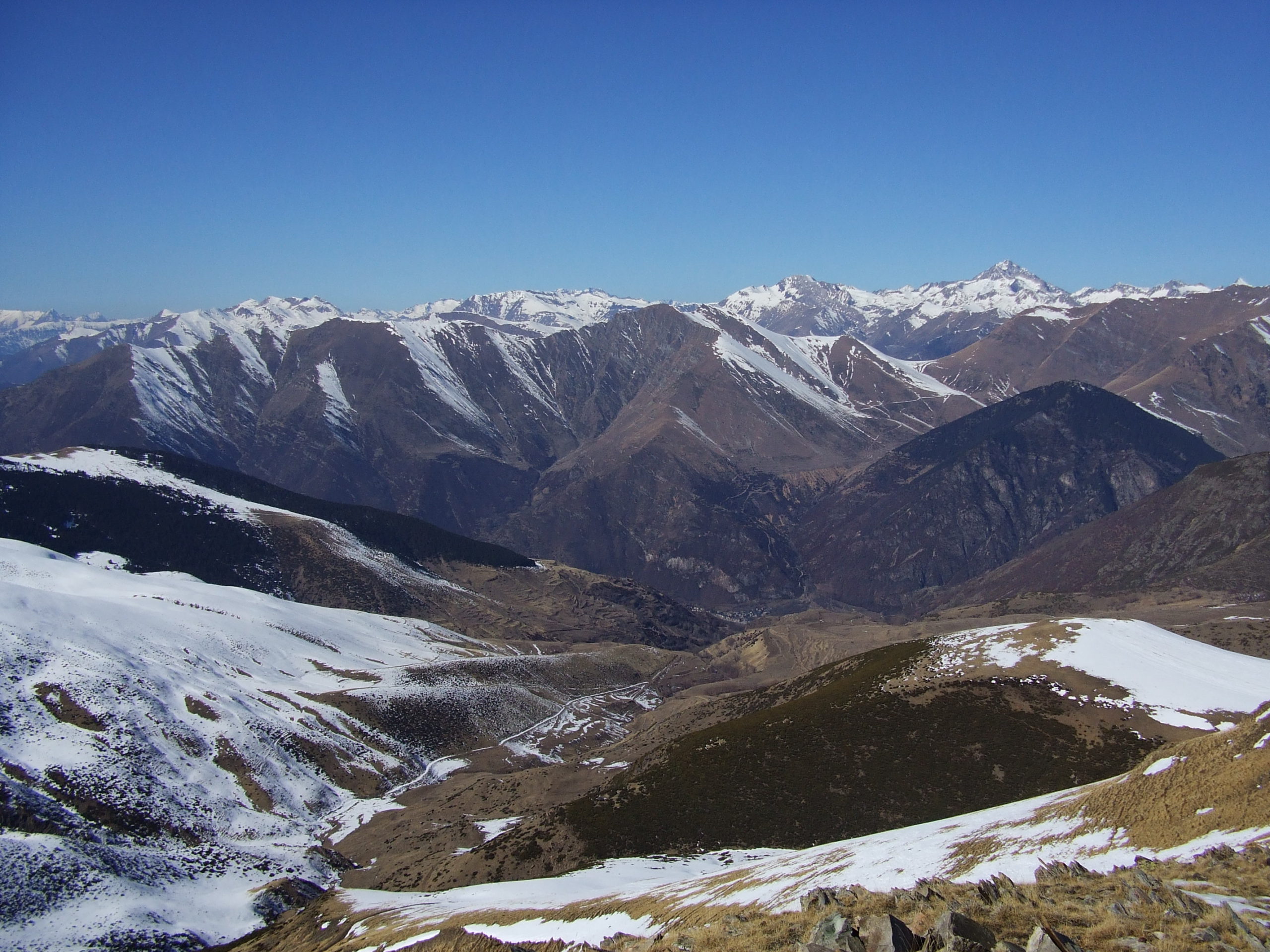 boí-taüll als eristes, posets, ballibierna i l'aneto