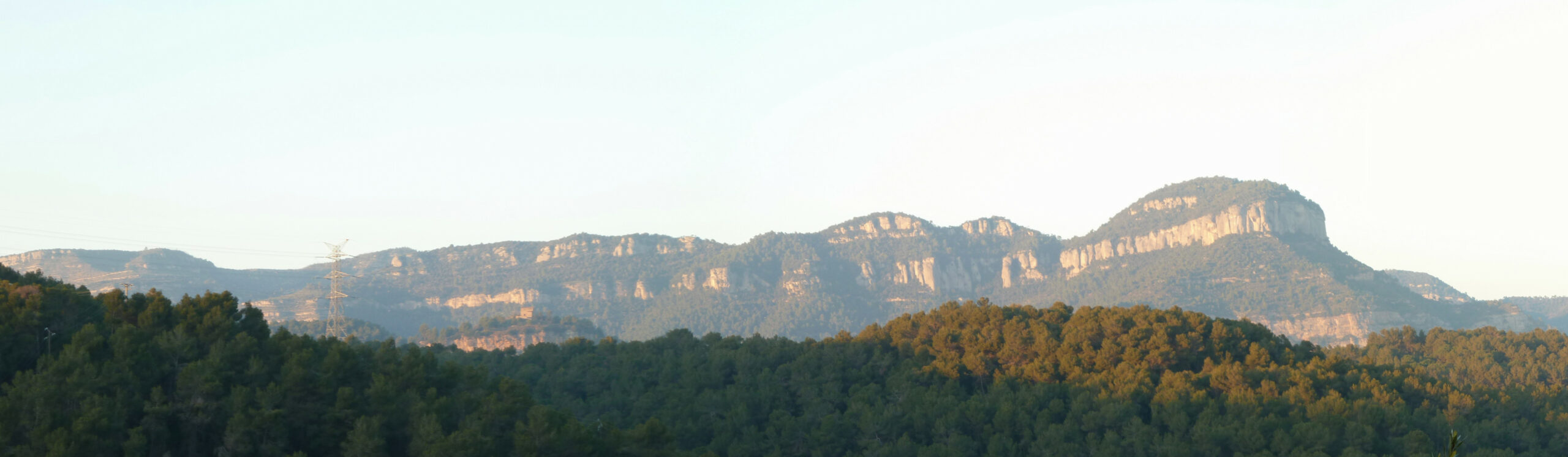 Sant Sebastià de Montmajor a Cingles de Sant Sadurní.