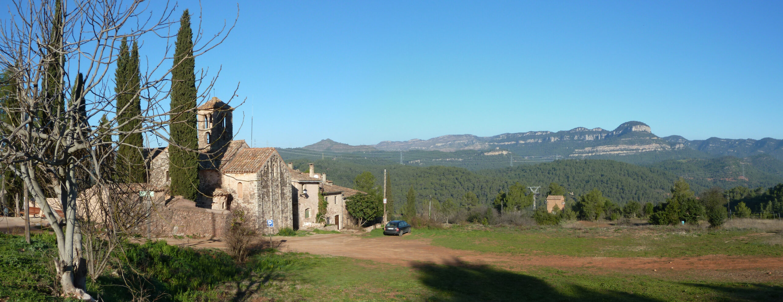 Sant Sebastià de Montmajor i Cingles de Sant Sadurní
