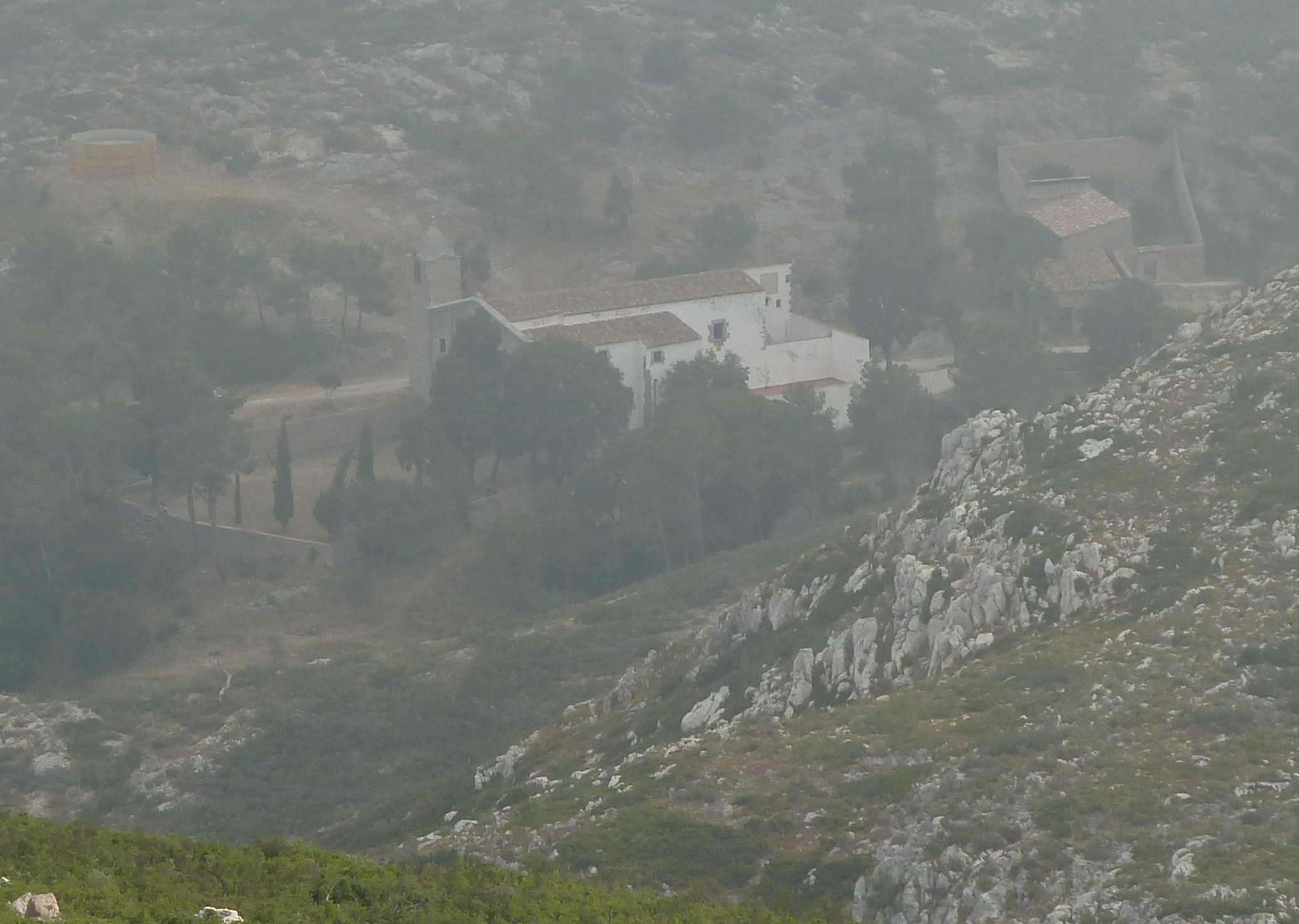 massís del montgrí, pel coll d'en garrigar