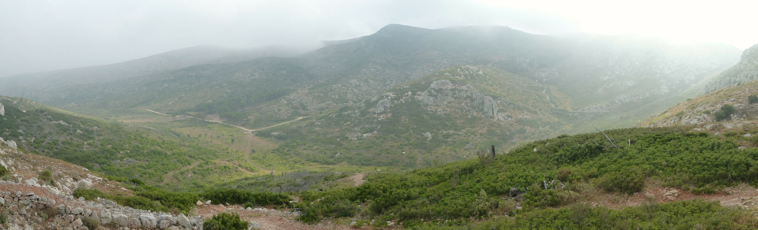 massís del montgrí, pel sud