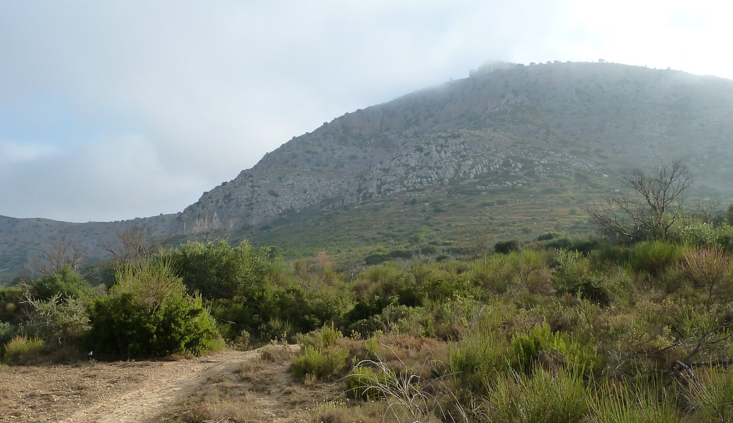 massís del montgrí, pel sud