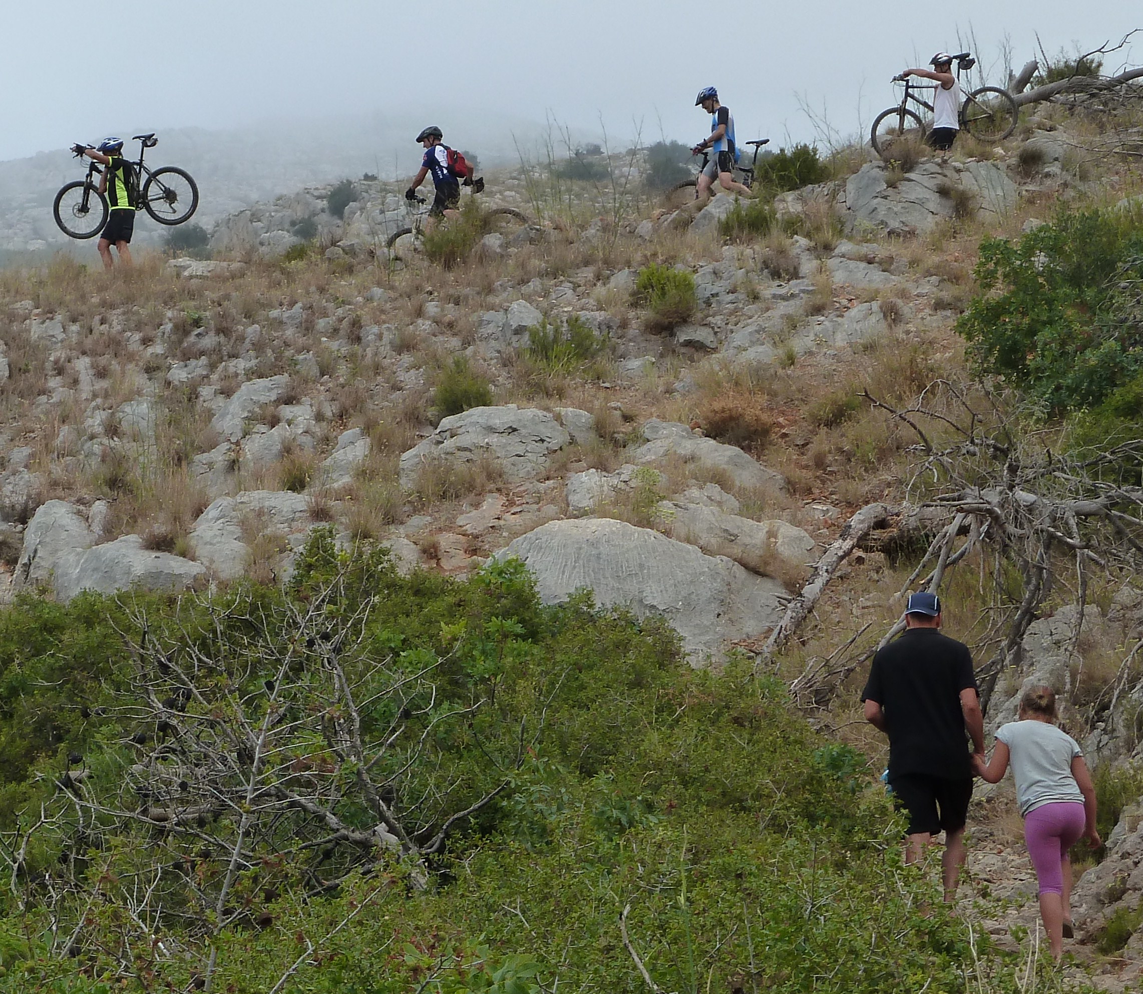 massís del montgrí, pel sud