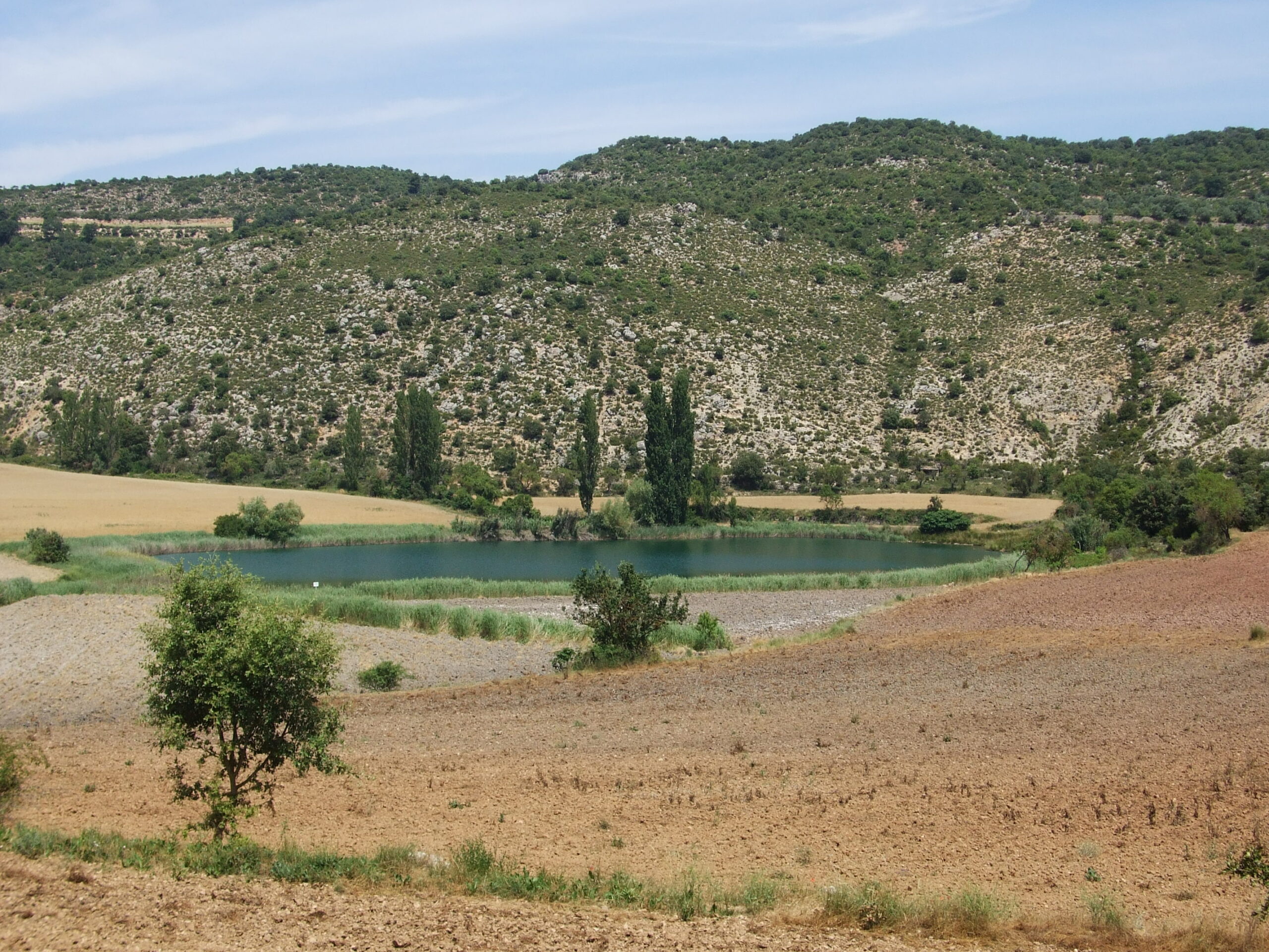 l'estall, estany de dalt