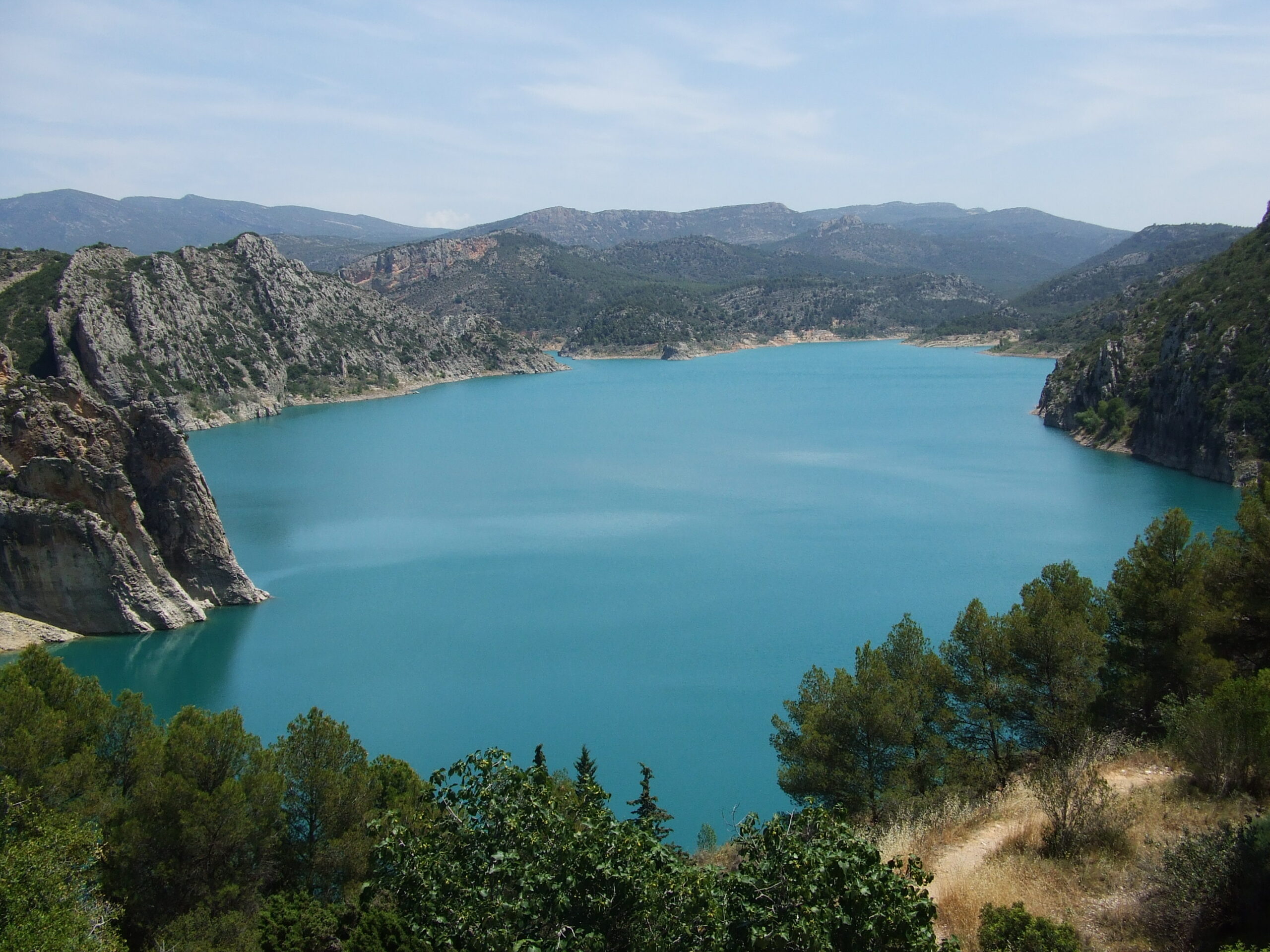 l'estall, pantà de santa anna