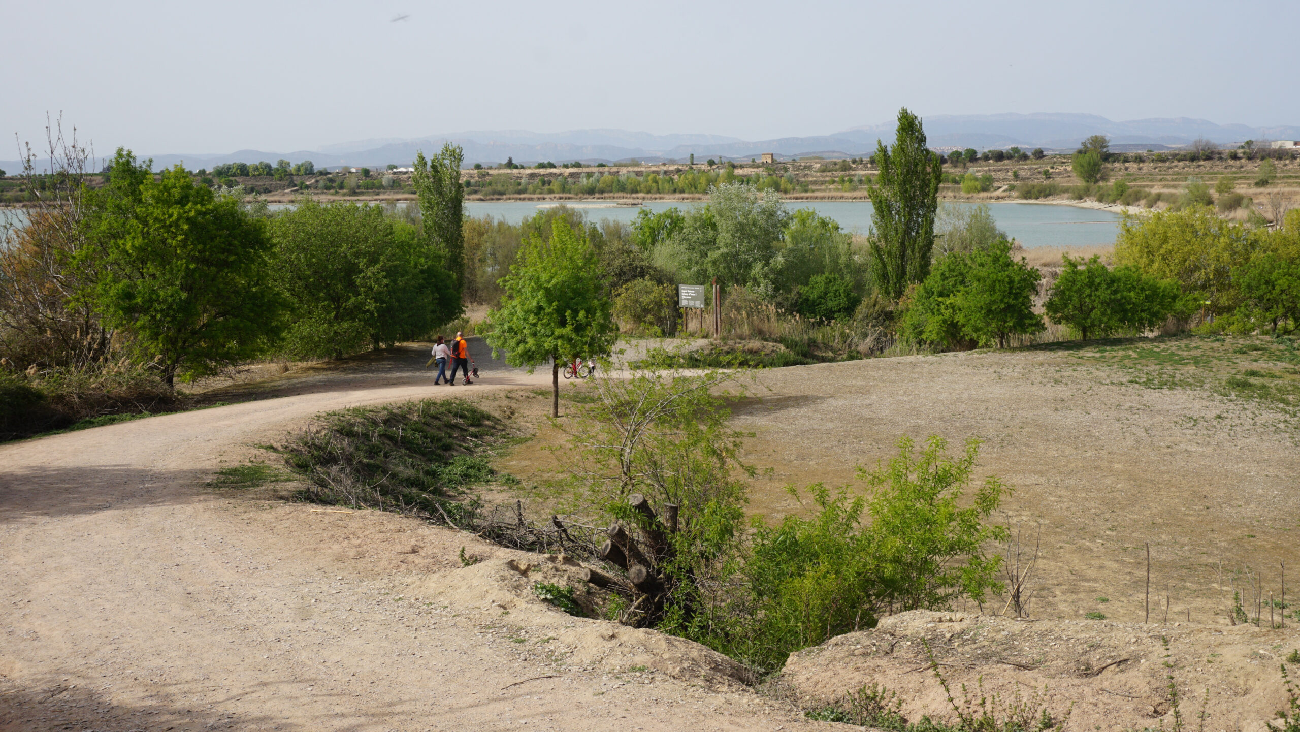 estany d'ivars i vlla-sana entrada sud