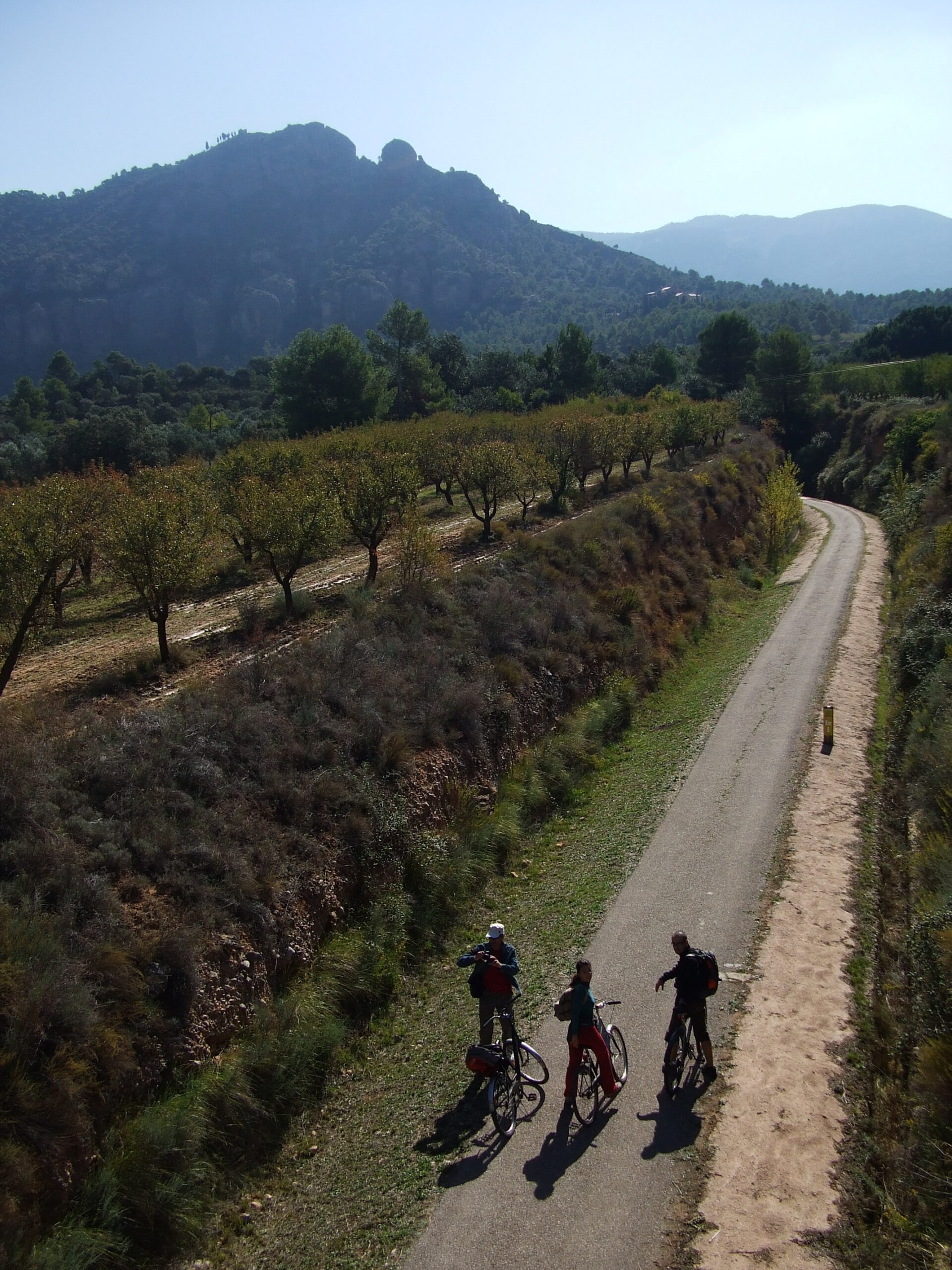 prat de comte, via verda