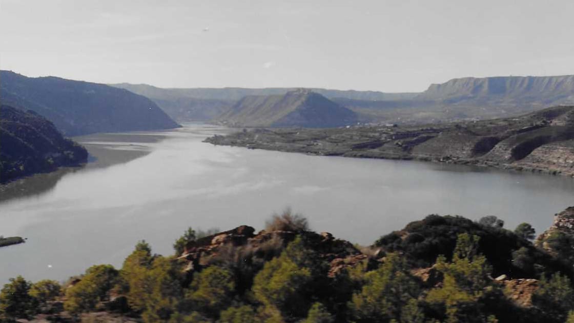 L'Ebre a Mequuinensa