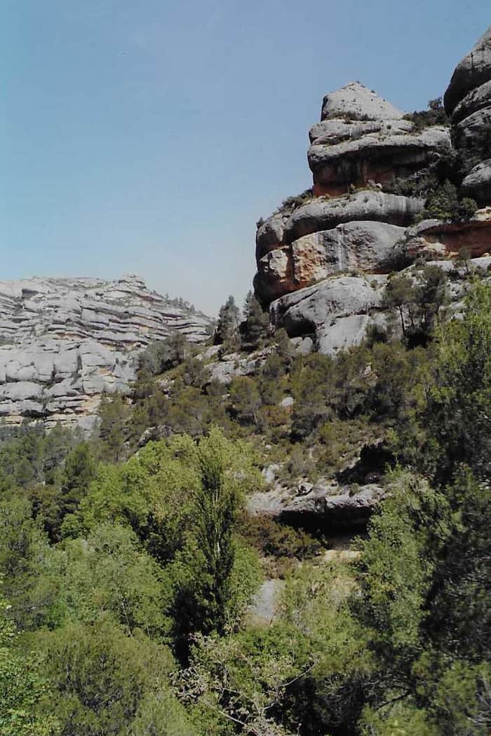 Montsant, congost del Fraguerau