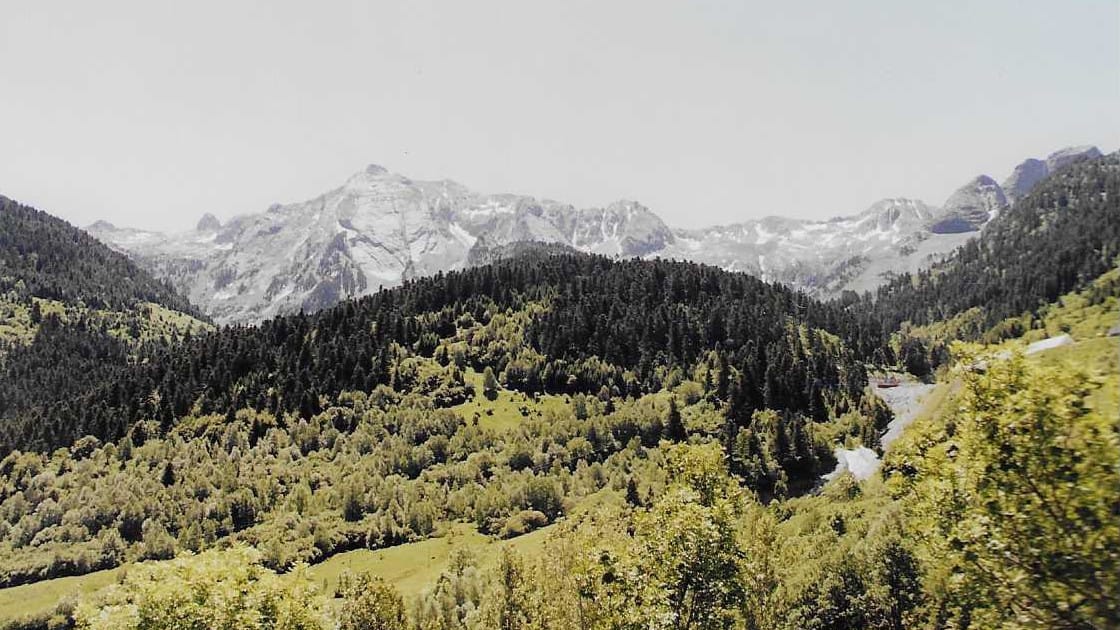 Des del túnel de Vielha, Tuc deth Port de Vielha