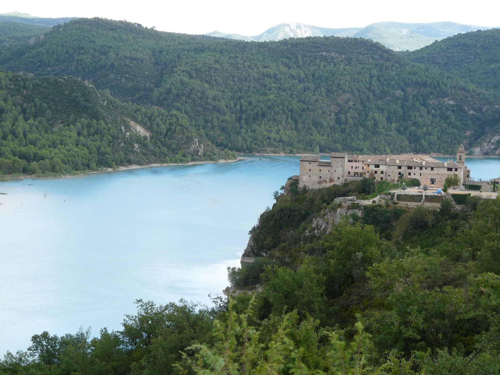 Mediano, emblalse y Ligüerre de Cinca
