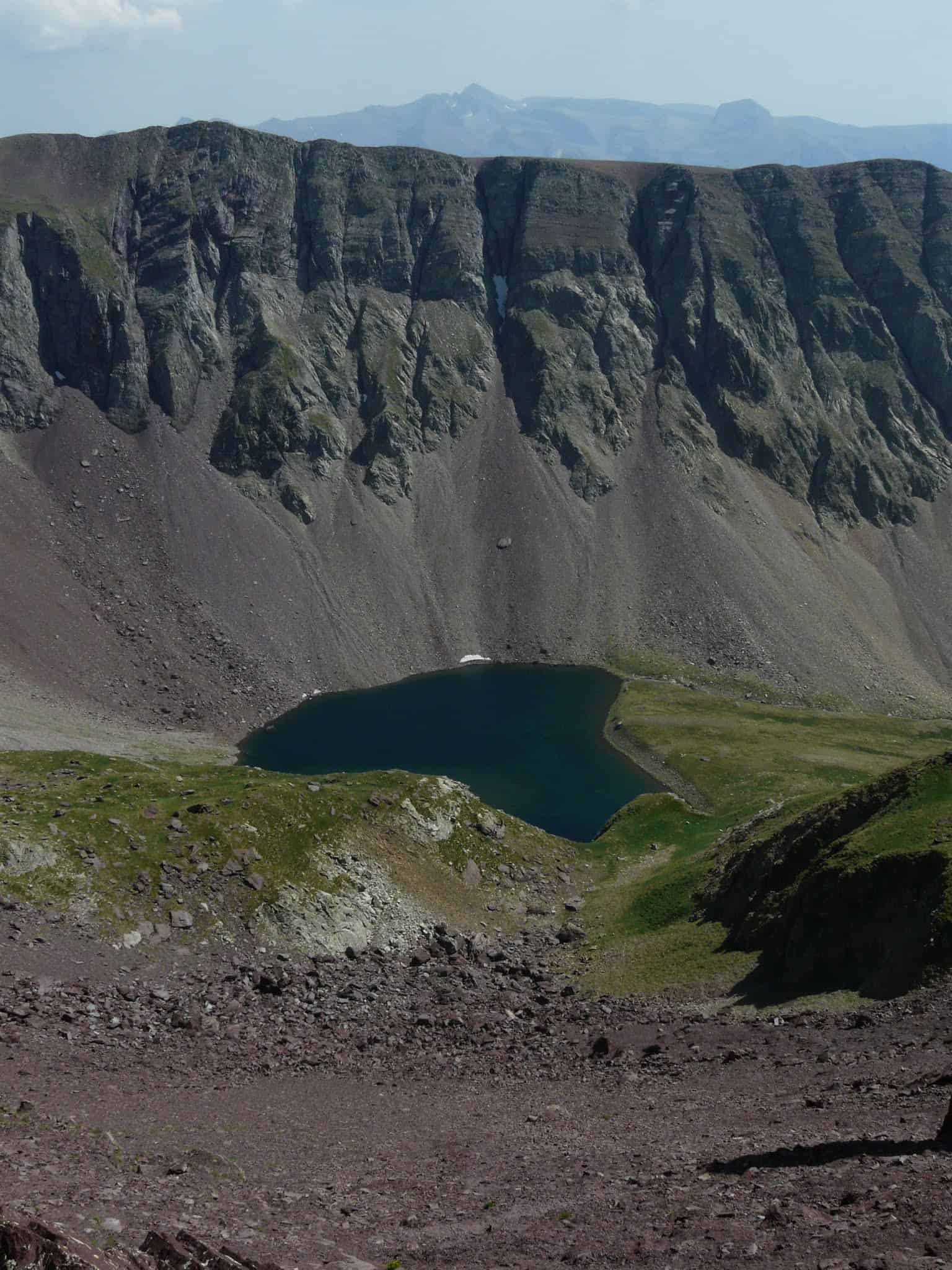 Fulsa brecha a lago del Cao