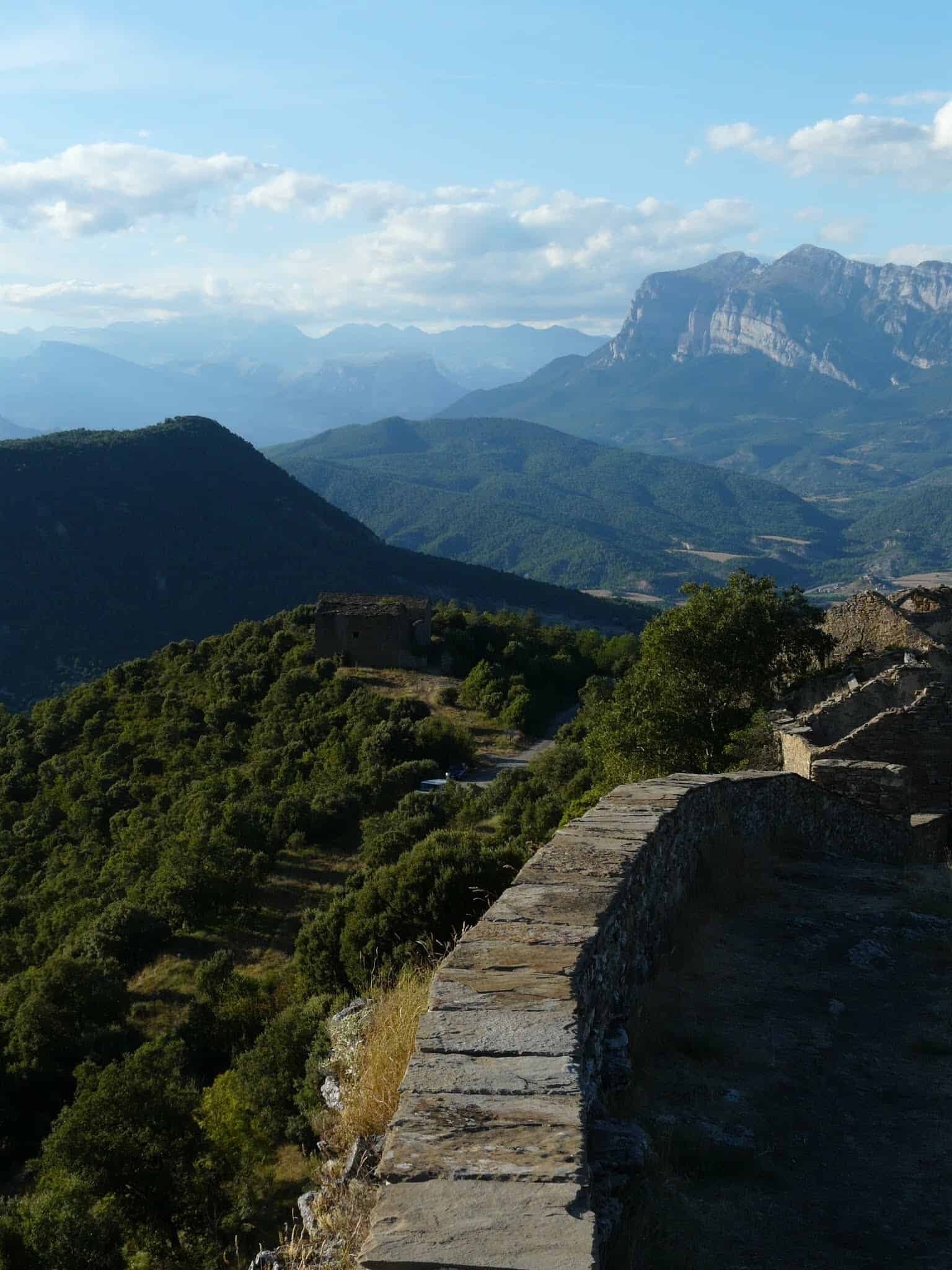 La Fueba, Muro de Roda a Peña Montañesa