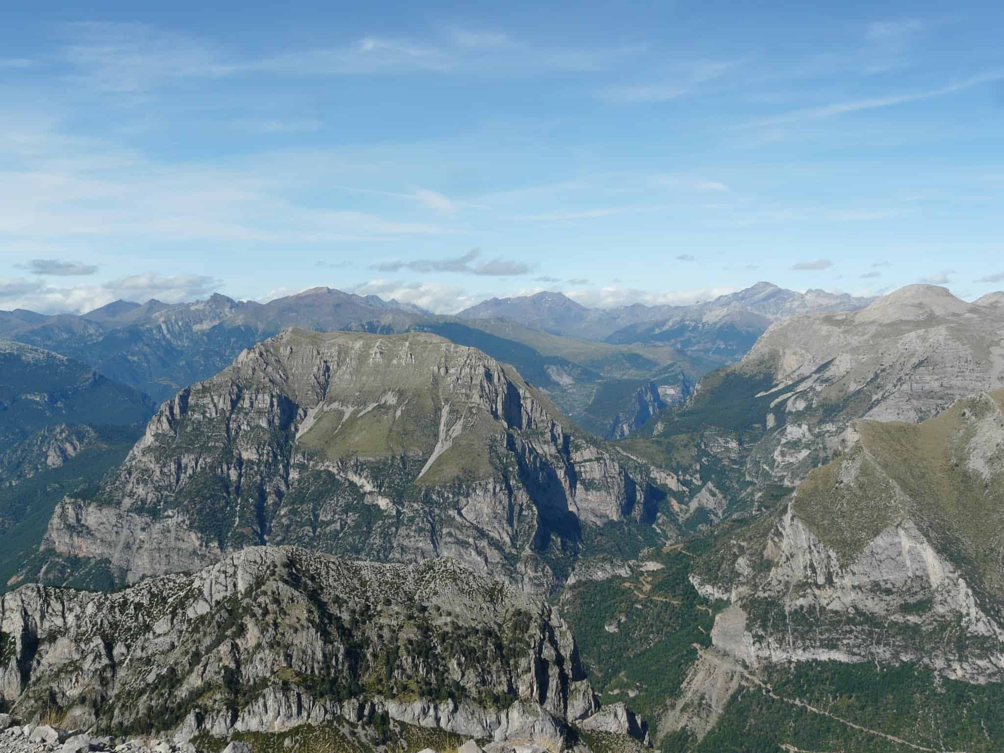 Peña Montañesa a Punta Llerga, Fulsa, Suelza, Bachimala, y Posets