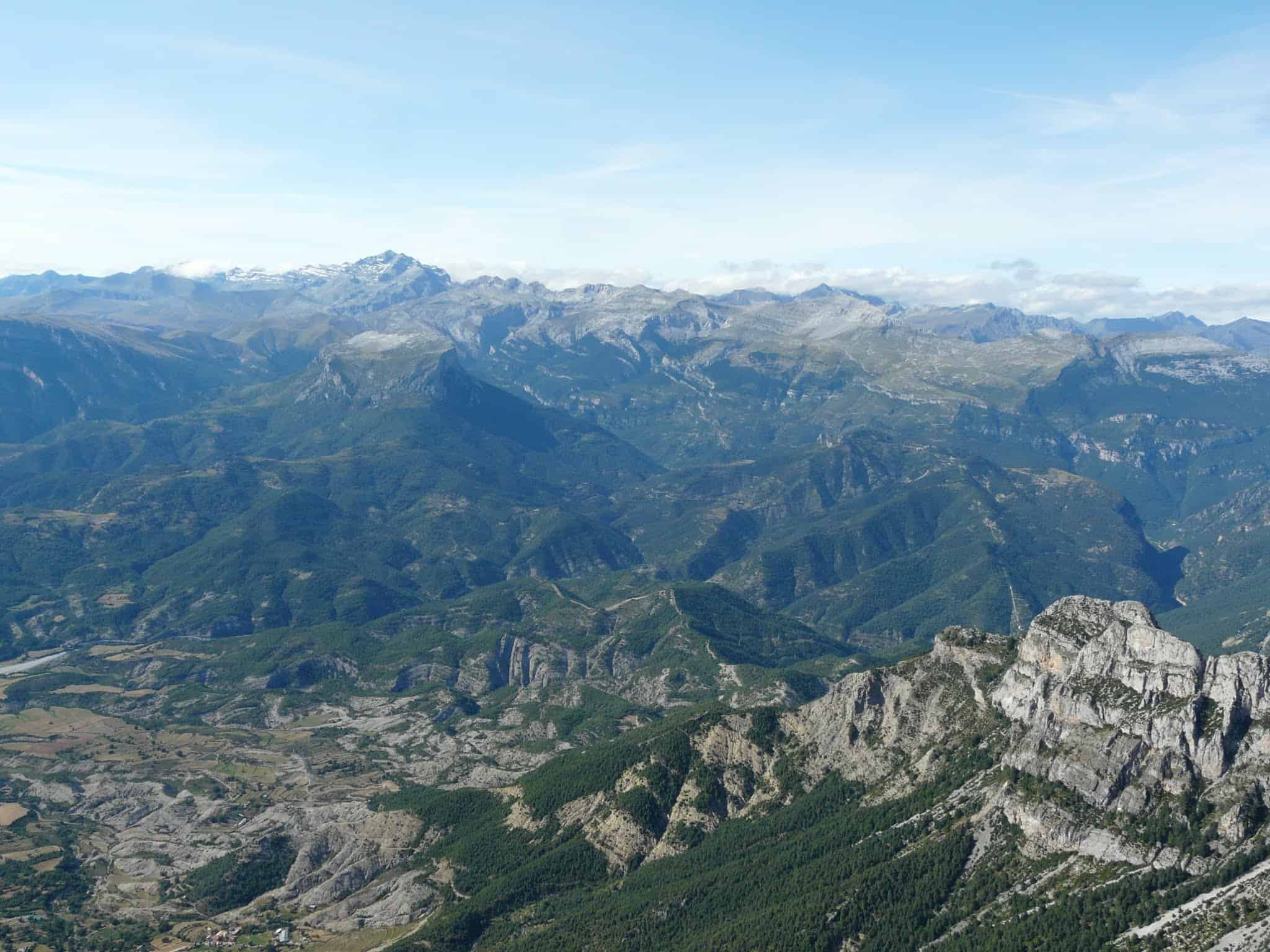 Peña Montañesa a cuenca del Cinca
