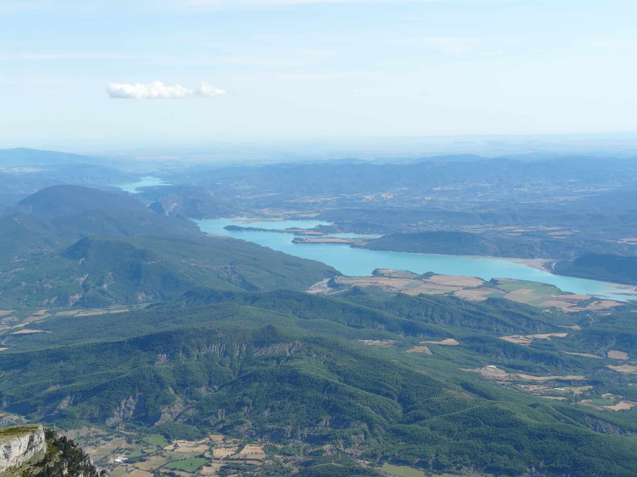 Peña Montañesa al embalse de Mediano