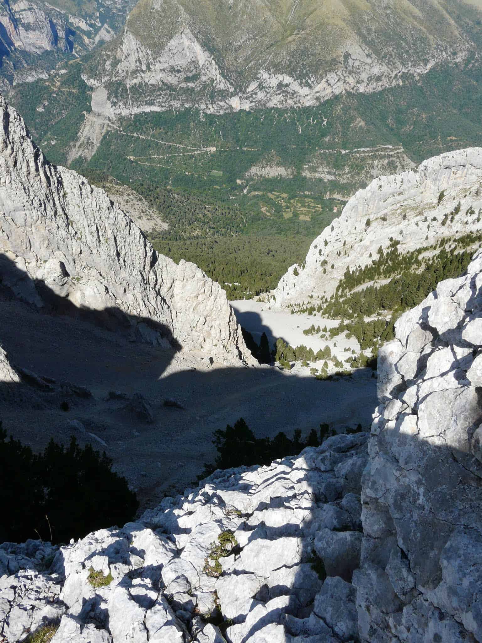 Peña Montañesa a canal da peixeta