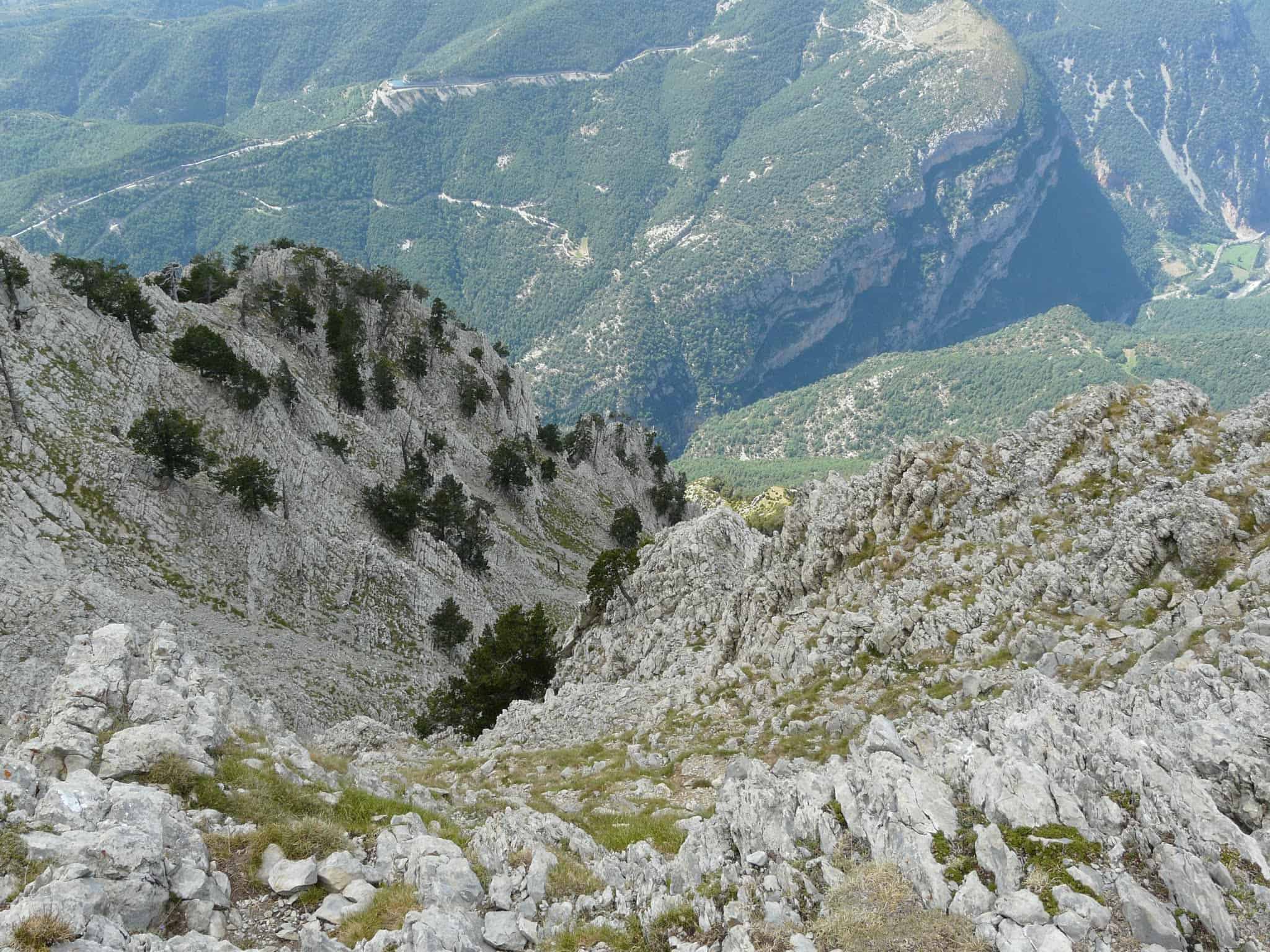 Punta Llerga al desfiladero de las Devotas