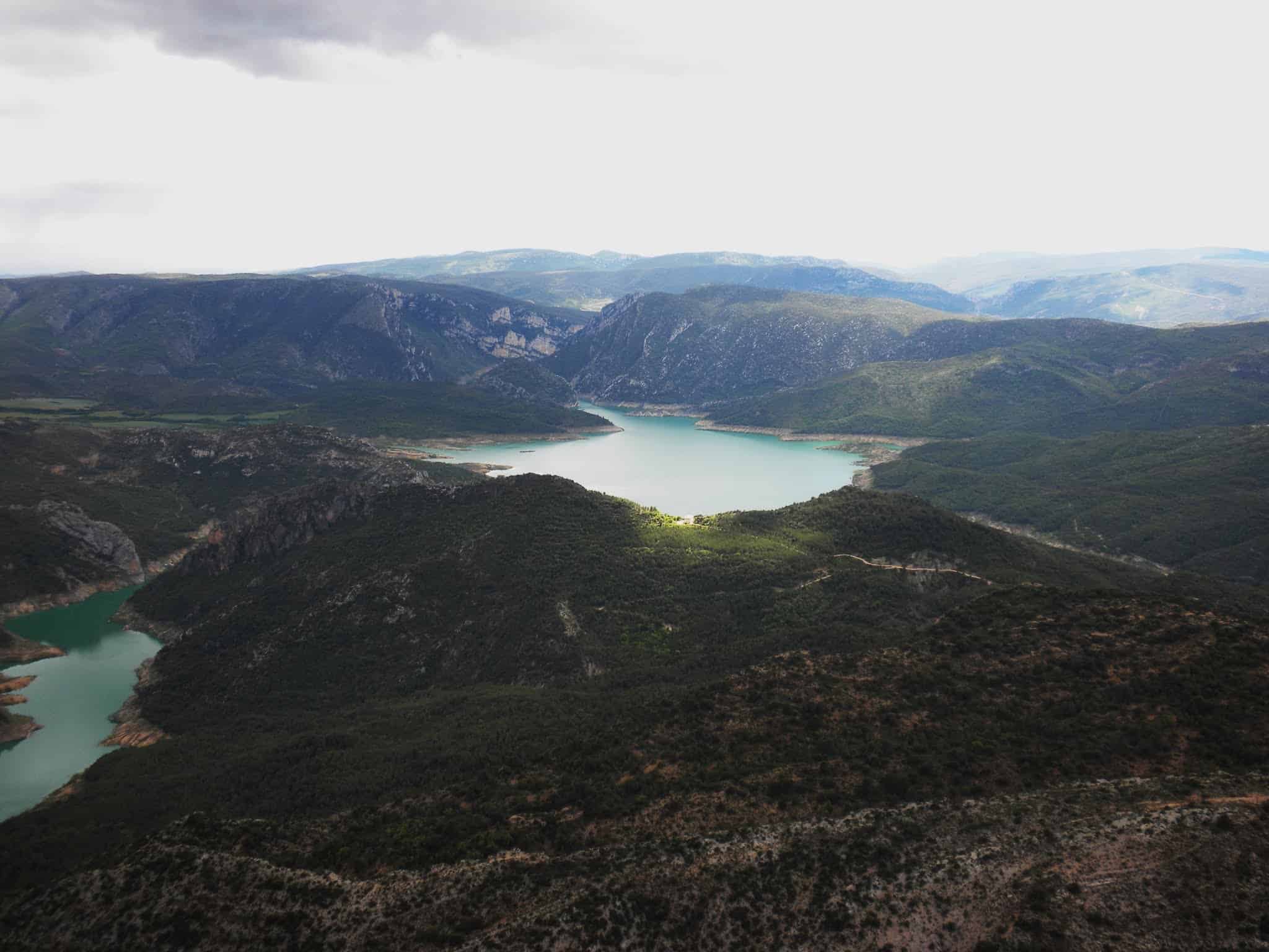 Montgai a Pantà de Canelles