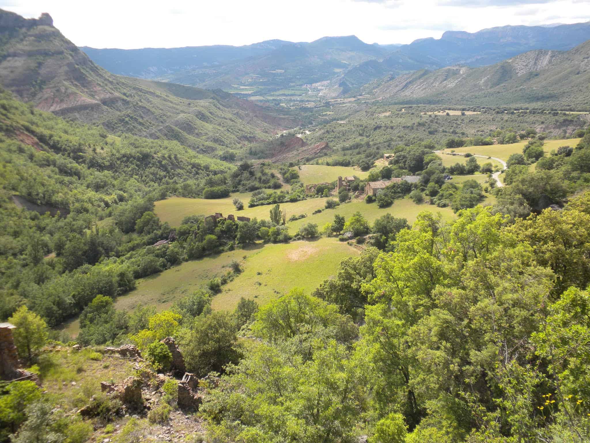 Camí de Pont d'Orrit a Coll de Gurb, als Plans