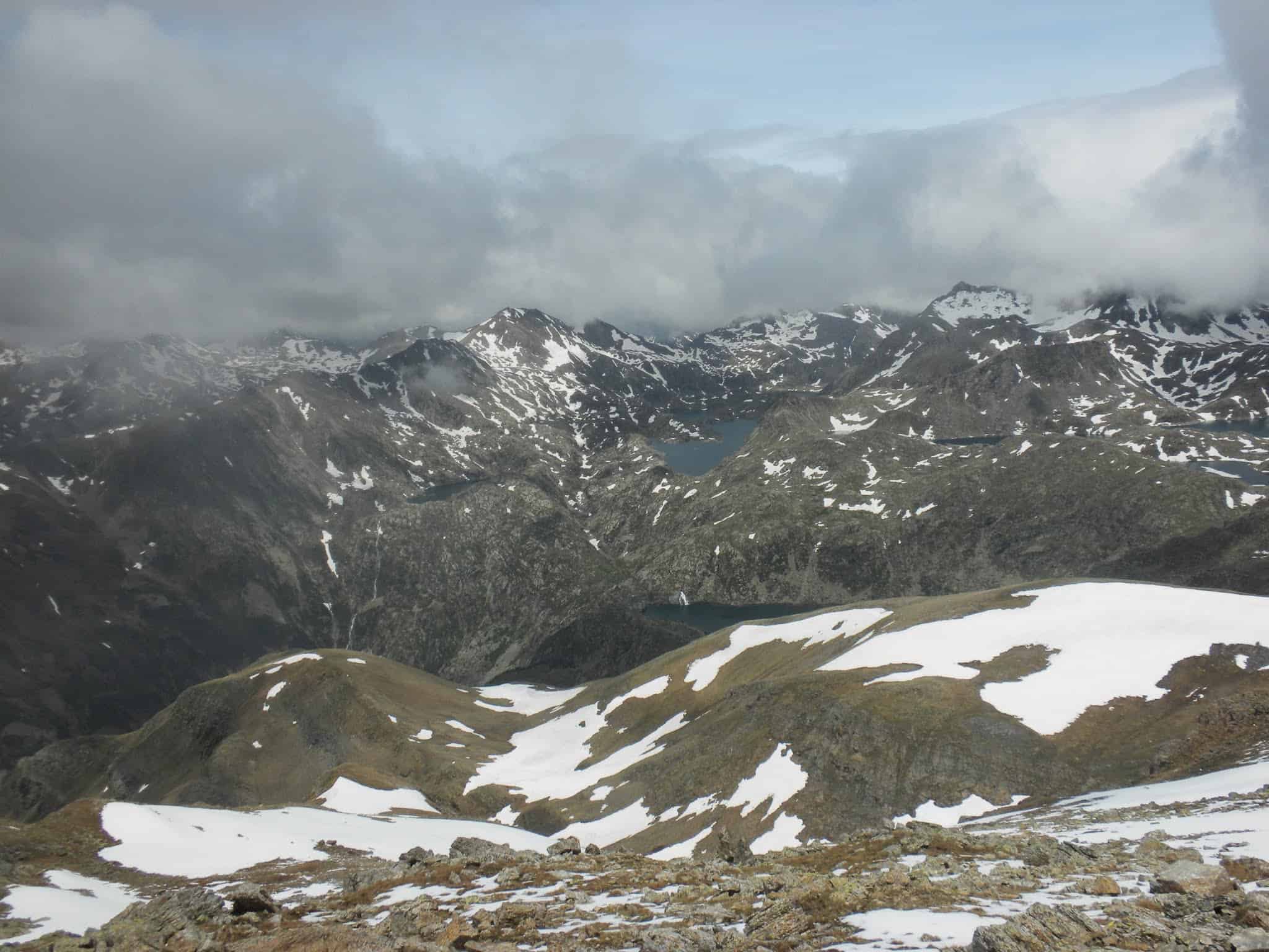 Montsent de Pallars a alta Vall Fosca, Estany Tort i Embassament de Sallente