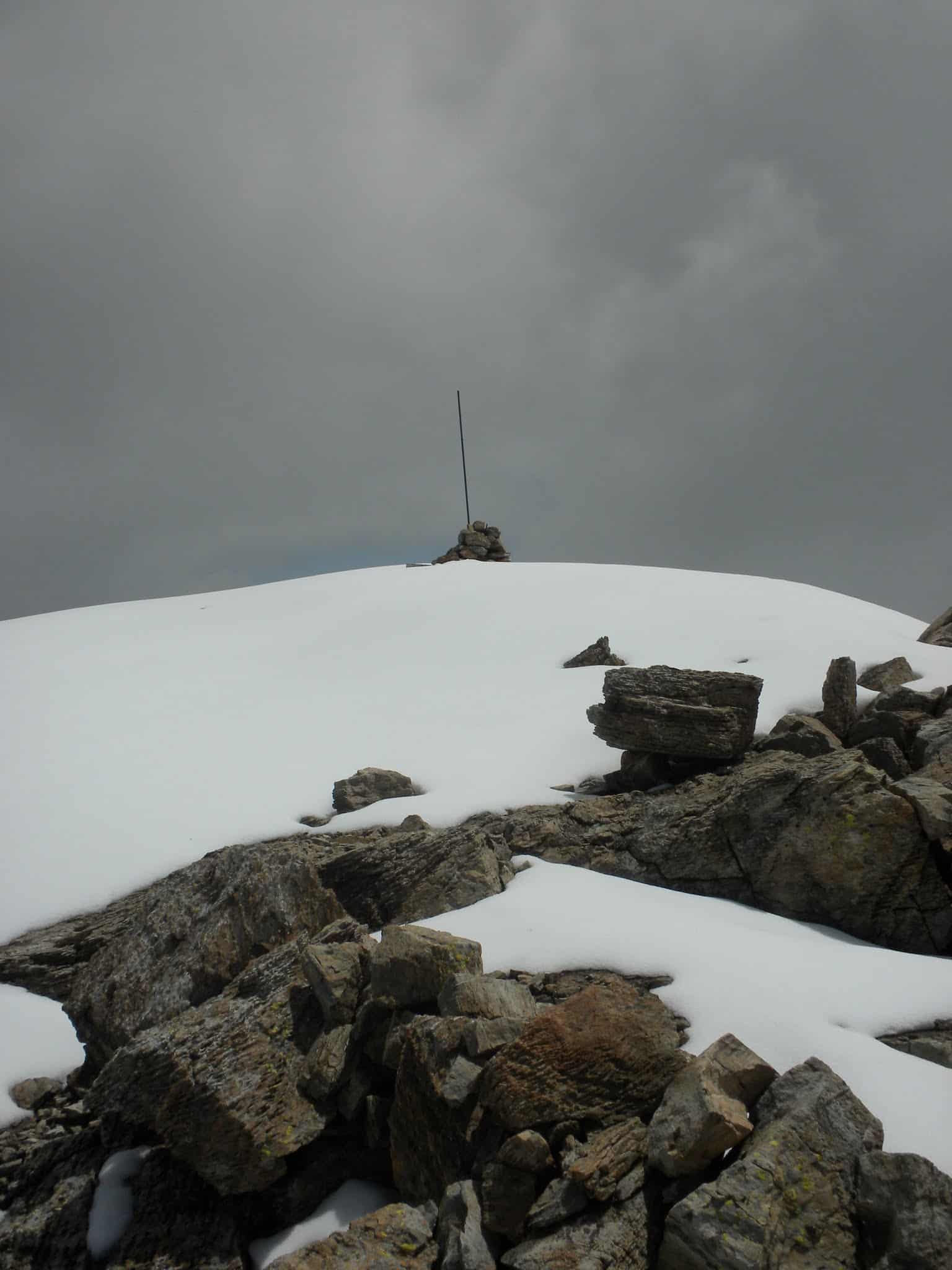 Montsent de Pallars a cim