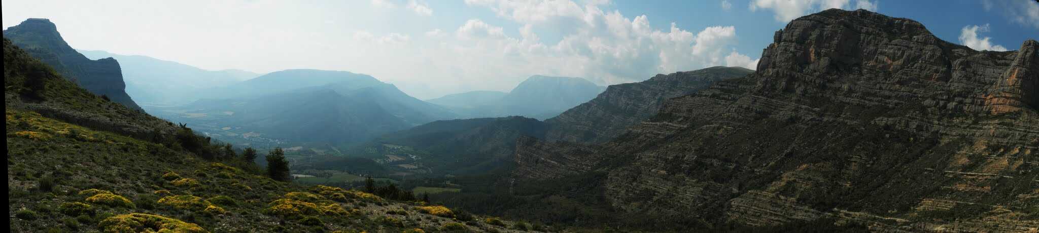 Serra de Sis, Coll del Vent a Vall d'Isàbena i Turbón