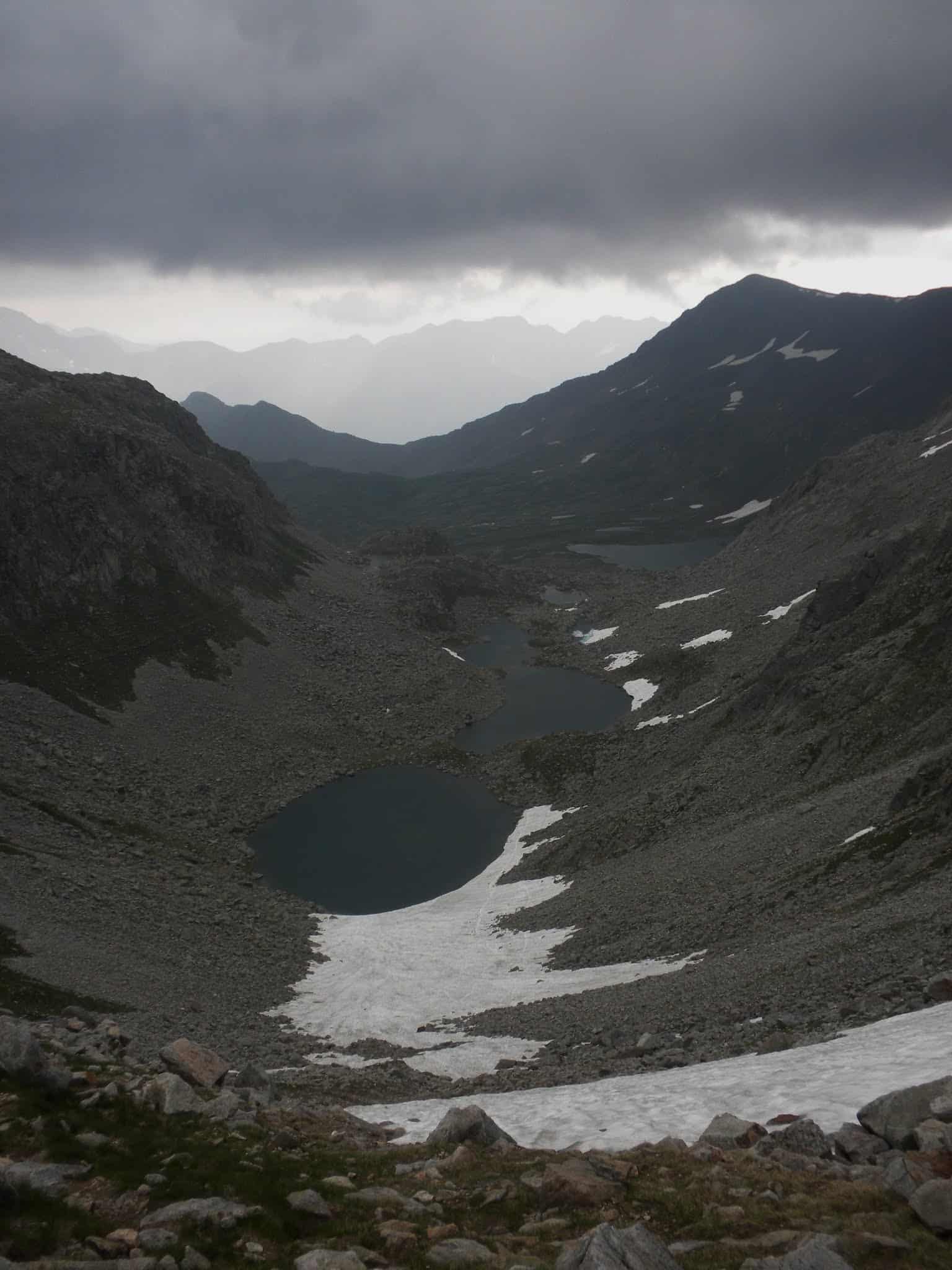 Volta Llauset-Anglós, Coll d'Anglós a Estanys d'Anglós