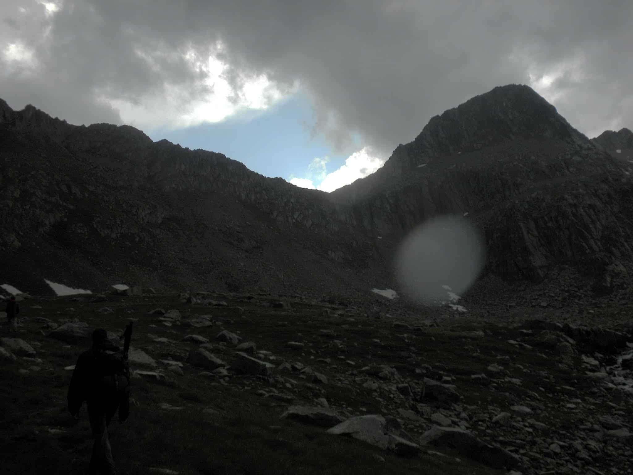 Volta Llauset-Anglós, Coll d'Anglós