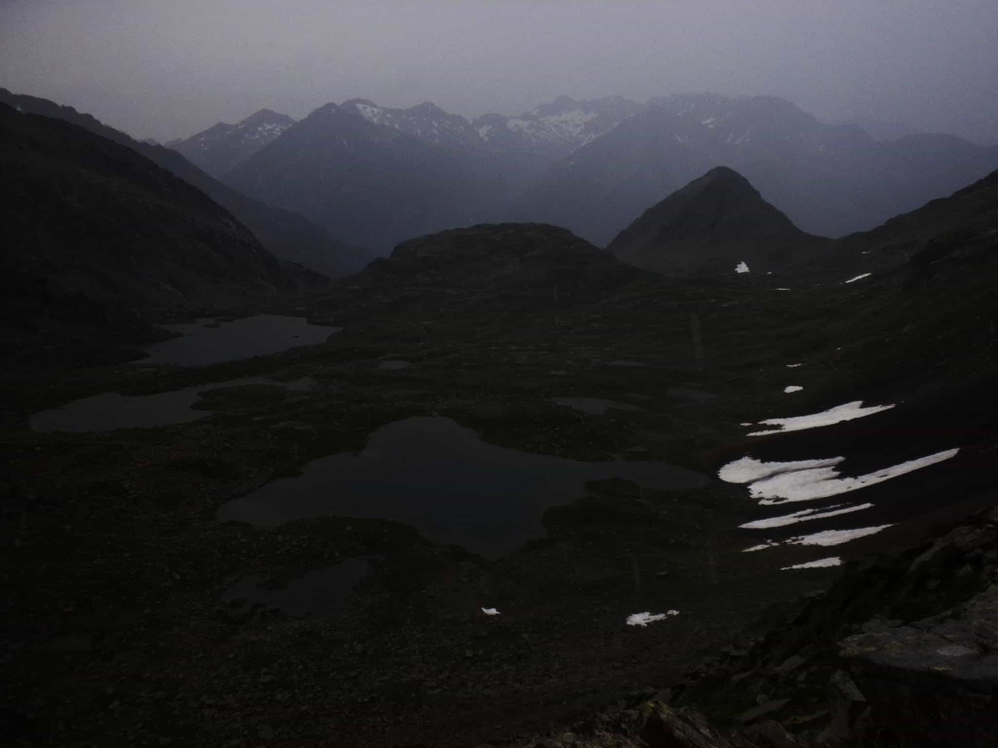 Volta Llauset-Anglós, Coll dels Estanyets al Estany del Cap d'Anglós