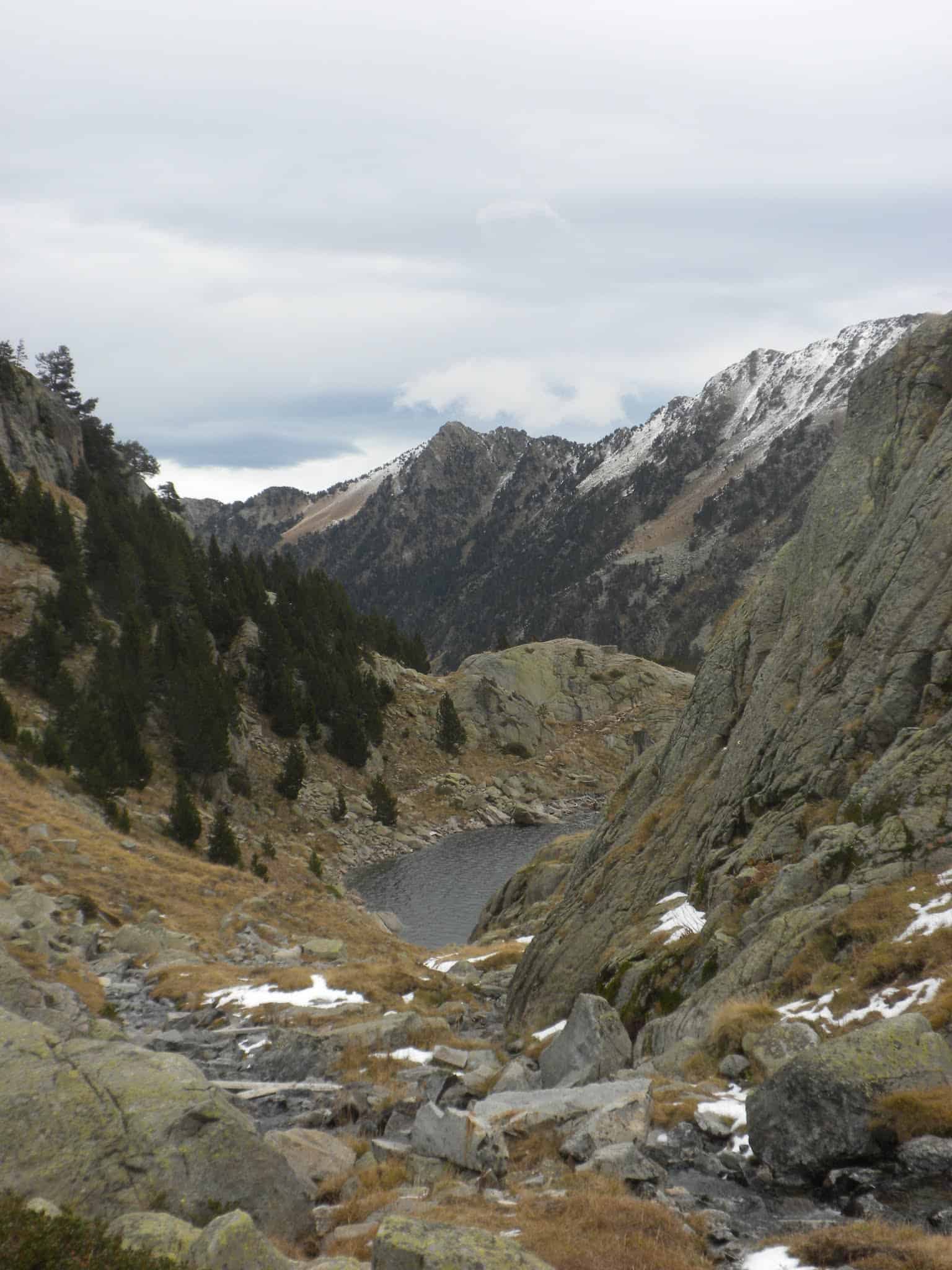 camí del Refugi de Colomers a Malh Blanc, i Tuc de Sendrosa